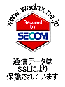 SSLを使用。安心して下さい。